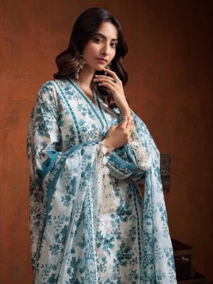 Bonanza Satrangi 3PC Premium Lawn - Summer Collection - HUSN