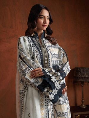 Bonanza Satrangi 3PC Premium Lawn - Summer Collection - MERAL