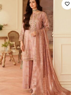 Mohagni 3-PC Digital Embroidery Lawn Collection (D-5739)