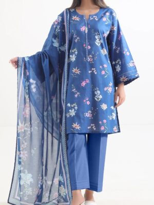 SAYA 3pc Lawn Suit | Factory Outlet Stock | U01-25666-03B