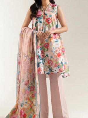 SAYA 3pc Lawn Suit | Factory Outlet Stock | U01-25666-03A