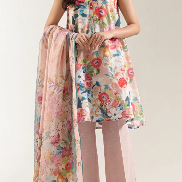 SAYA 3pc Lawn Suit | Factory Outlet Stock | U01-25666-03A