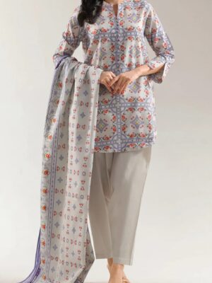 SAYA 3pc Lawn Suit | Factory Outlet Stock | U01-25666-05B