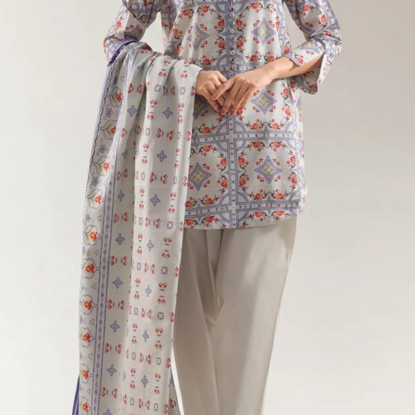 SAYA 3pc Lawn Suit | Factory Outlet Stock | U01-25666-05B