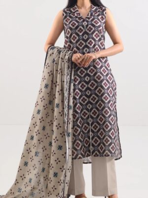 SAYA 3pc Lawn Suit | Factory Outlet Stock | U01-25666-03C