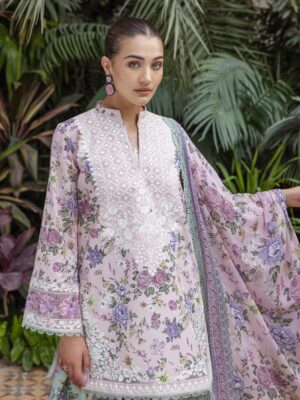 Zainab Chottani Embroidery Lawn – 3-PC-Kasni2