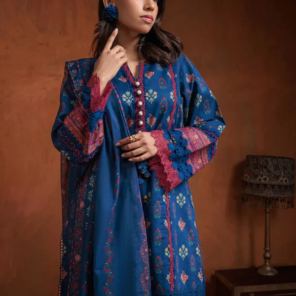 Bonanza Satrangi 3PC Premium Lawn - Summer Collection - FLORET