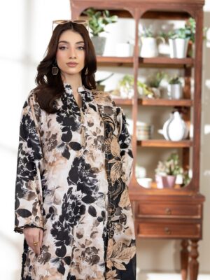 Salina Separates Printed Lawn 3PC Unstitch Suit - Chapter-1 (SSPLV1-1)