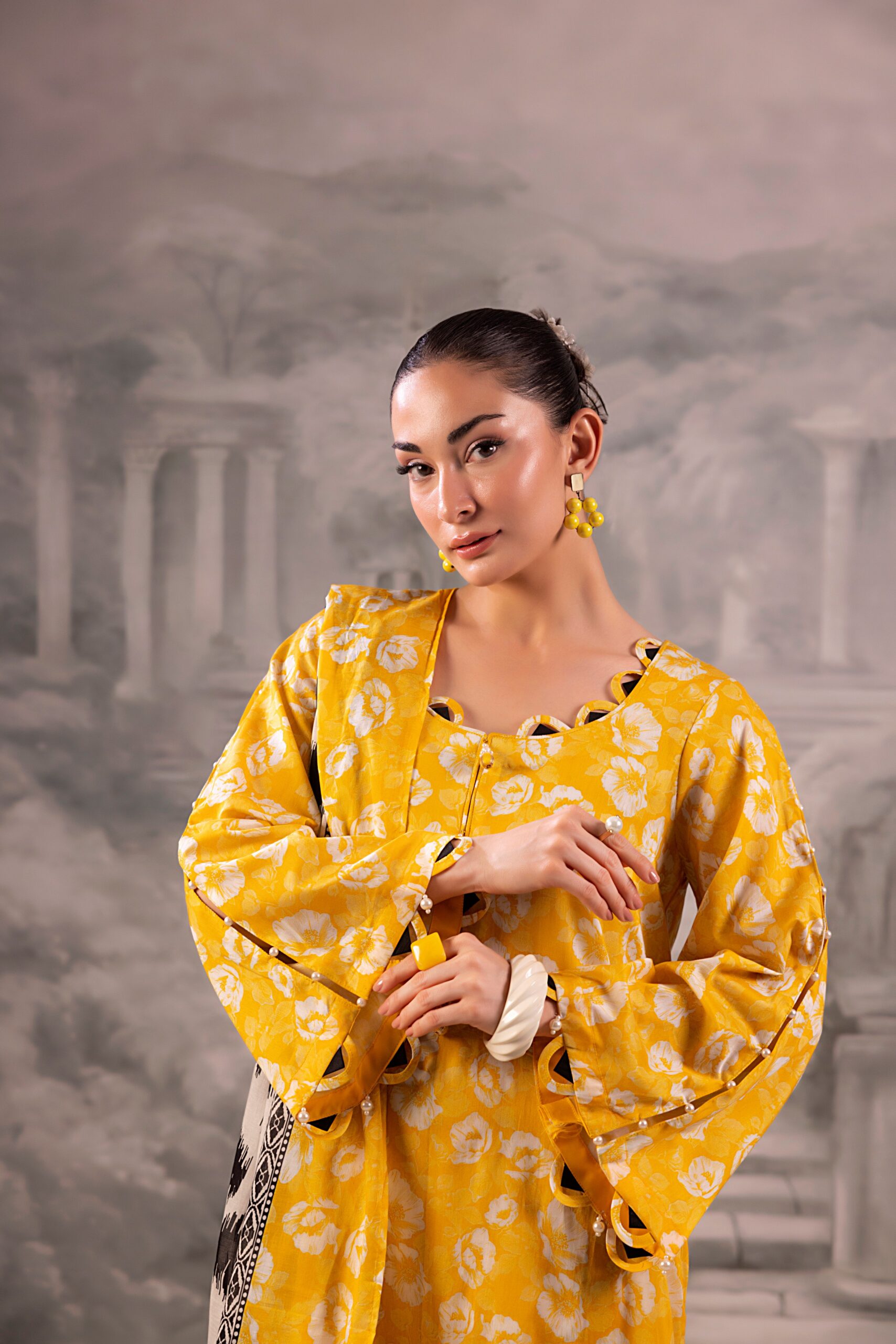 Salina Separates Printed Lawn 3PC Unstitch Suit - Chapter-1 (SSPLV1-9)