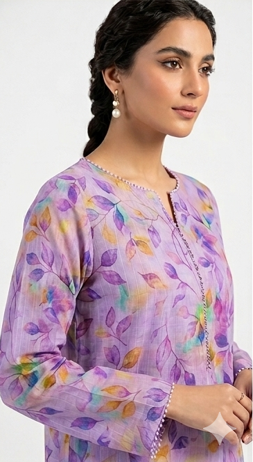 Bana Dora Unstitched 2pc Lawn Suit – Rivaj Fashion Store
