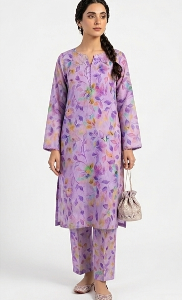 Bana Dora Unstitched 2pc Lawn Suit – Rivaj Fashion Store