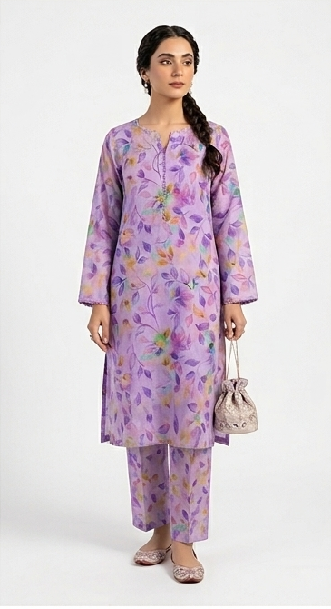 Bana Dora Unstitched 2pc Lawn Suit – Rivaj Fashion Store