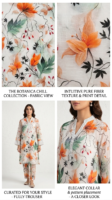 Bana Dora Unstitched 2pc Lawn Suit – Rivaj Fashion Store