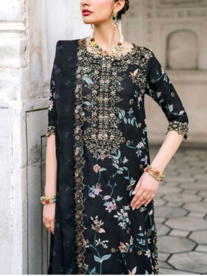 IZNIK 3-PC Digital Embroidery Lawn Collection (D-6010)