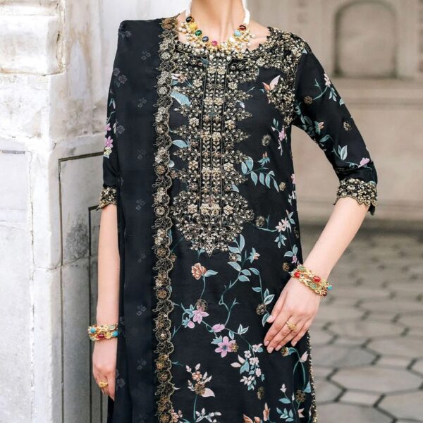 IZNIK 3-PC Digital Embroidery Lawn Collection (D-6010)