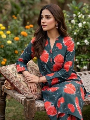 2pc premium lawn black floral copy 3