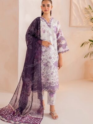 BAROQUE 3-PC Premium Embroidery Collection (D-1002)